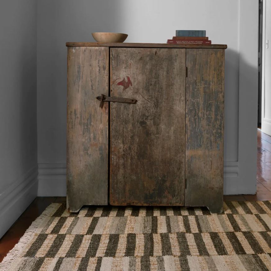 Modern Striped Jute Rug - Image 3