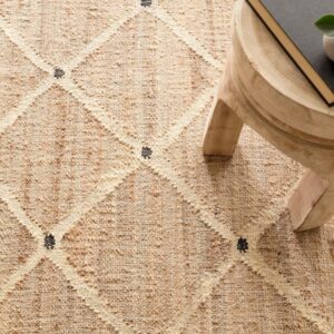 Boho Natural Jute Area Rug