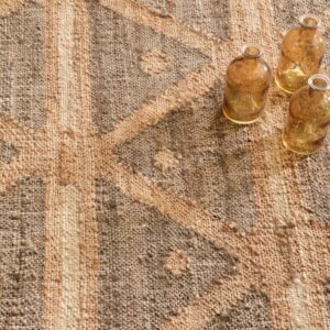 Modern Flatweave Jute Rug