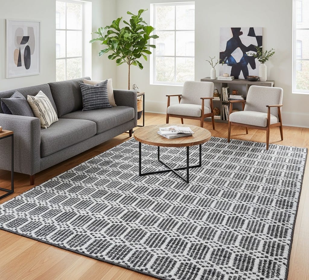 Elegant Modern Area Rug