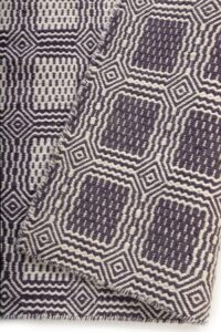 Contemporary Grey & Ivory Textured Area Rug